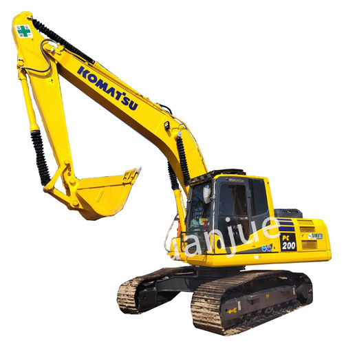 Latest company news about PC200 Used Komatsu Excavator Bucket capacity 0.8m³ Displacement 6.69L